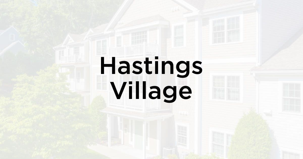 Wellesley homes for rent Hastings Village