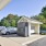 mailboxes and package receiving units in front of apartments